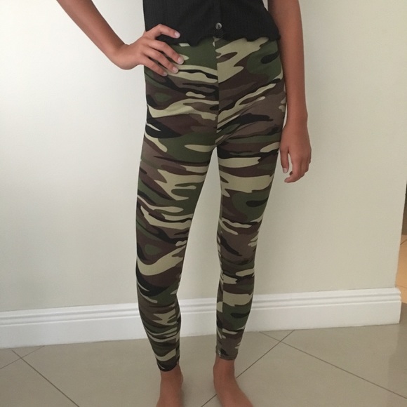 Camo High Rise Leggings - Picture 5 of 6